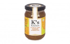 K's Kitchen Citrus And Ginger Marmalade   Glass Jar  330 grams